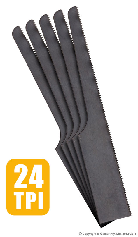 Medium Pitch 24TPI Air Saw Blades